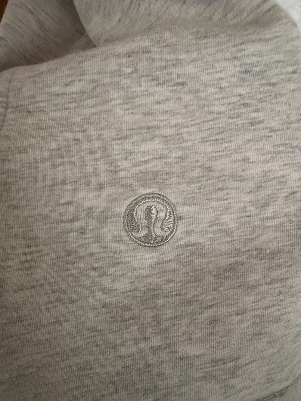 lululemon athletica Light Gray Short Sleeve Tee